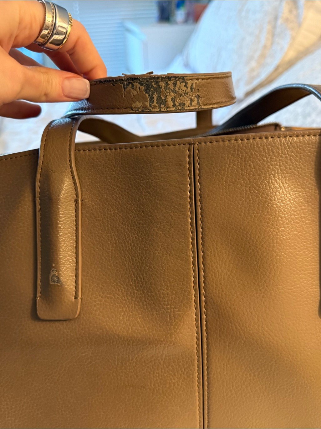 Freja Paloma Tote Taupe — image 4 of 6